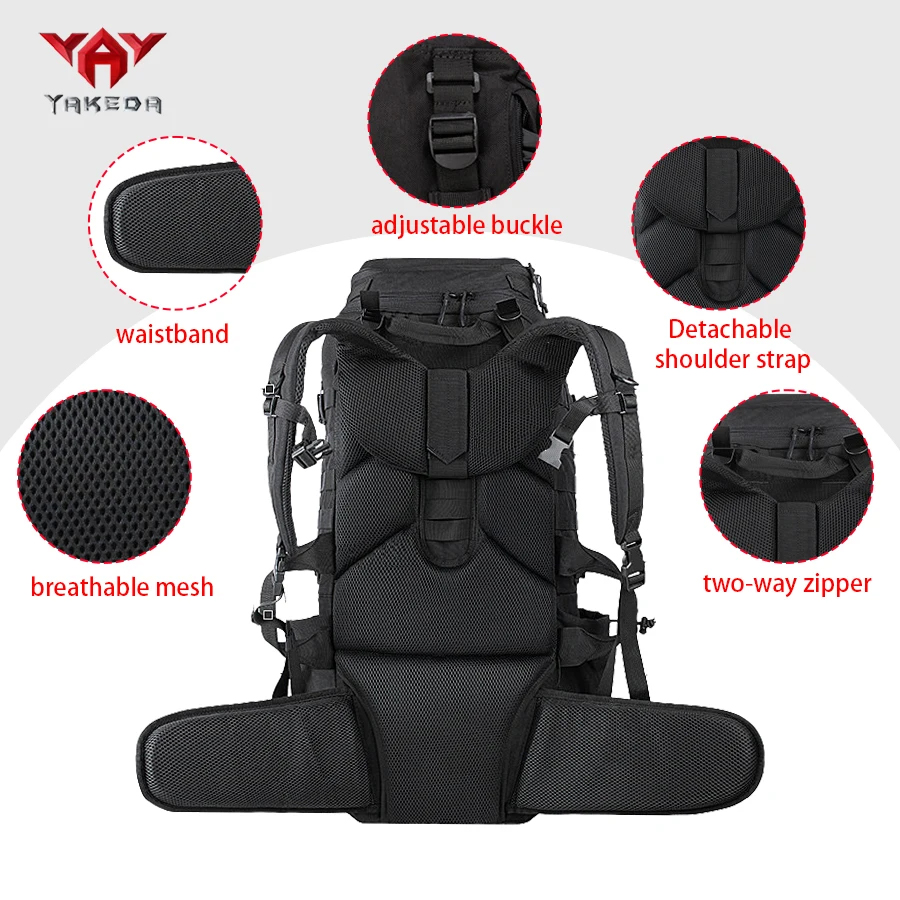 YAKEDA 70L Outdoor Large Capac - đánh giá và giá Adventure Outdoor Equipment
