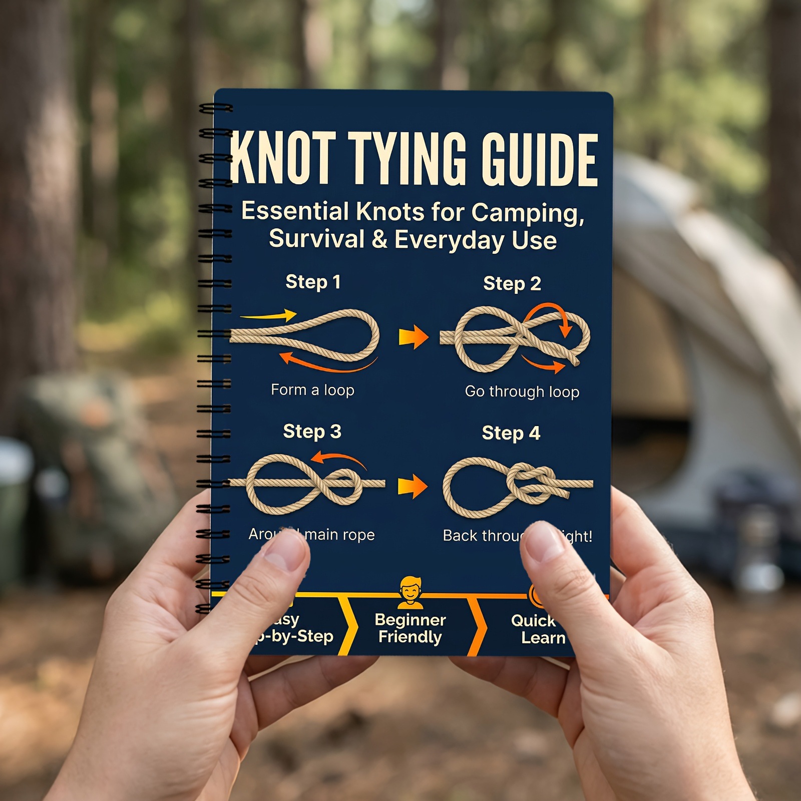 Outdoor Survival Knots StepbyS - đánh giá và giá Outdoor Adventure Guide