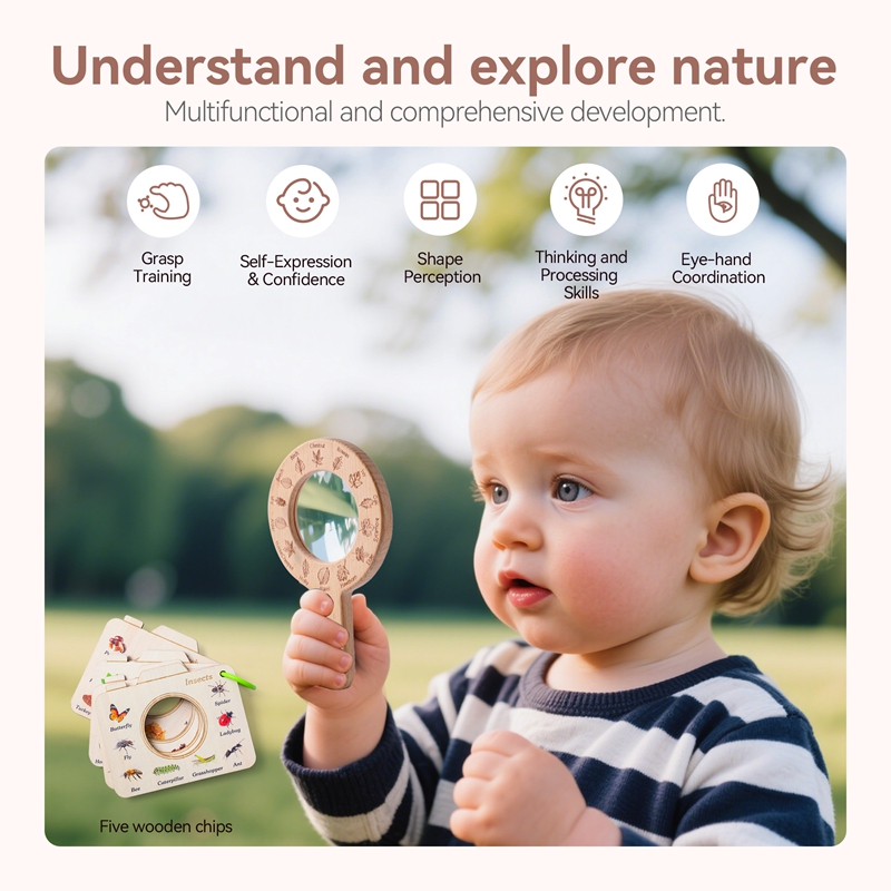 Wooden Magnifying Glass Outdoo - đánh giá và giá Outdoor Adventure Educator