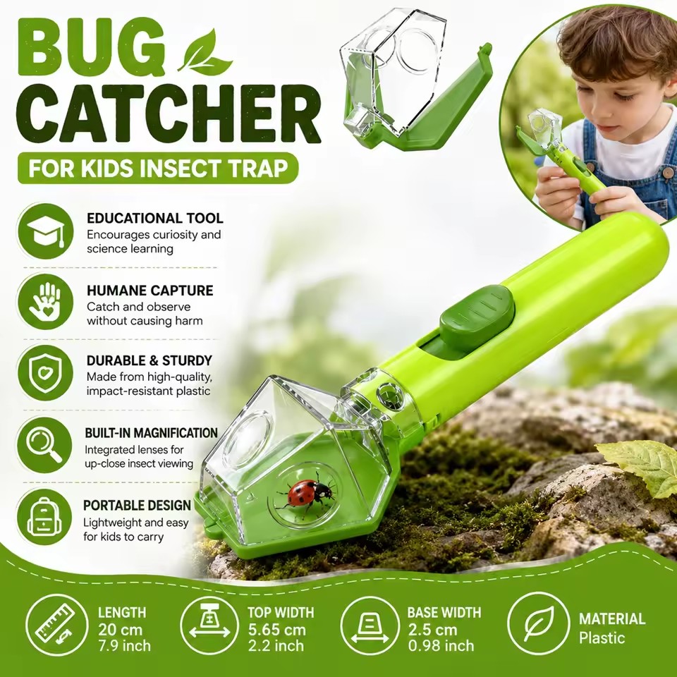 Handheld Insect Catcher With 6 - đánh giá và giá Outdoor Adventure Educator